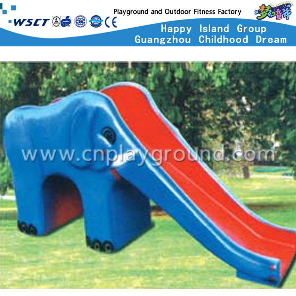 户外蓝象塑料滑梯游乐场玩具 (M11-09808)