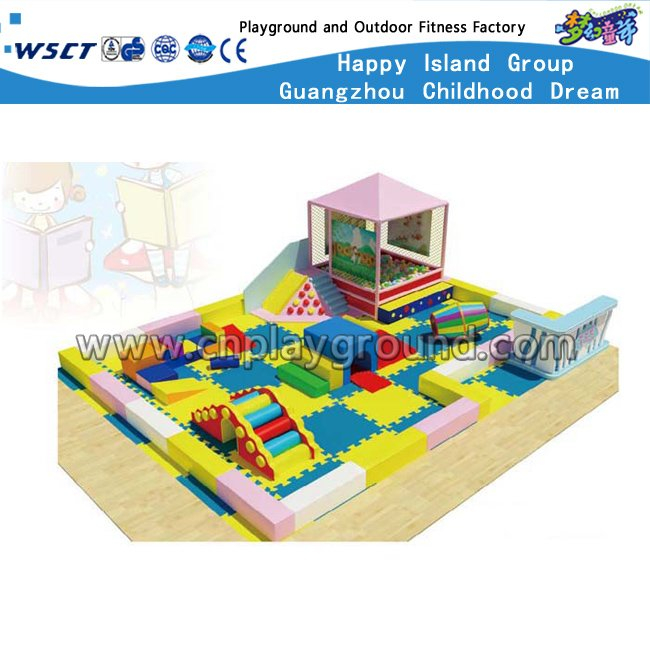 孩子室内软的淘气城堡操场为幼稚园(HD-9101)