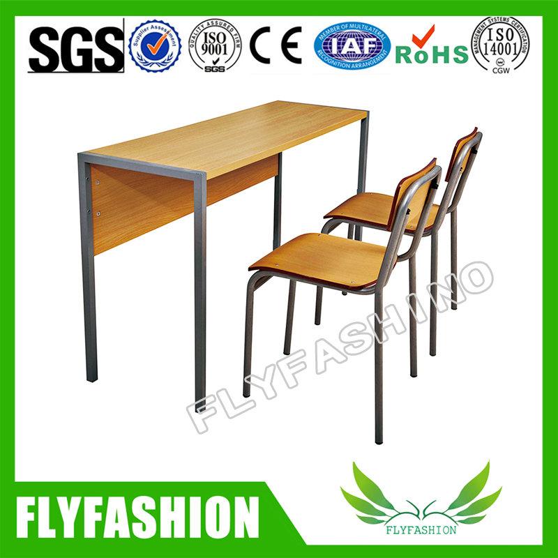 Classroom Children Double Seater Student Desk And Chair(SF-11D)