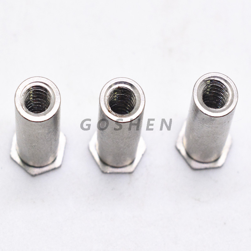 Stainless Steel BSO Flat Head Hexagon Rivet Nuts from China