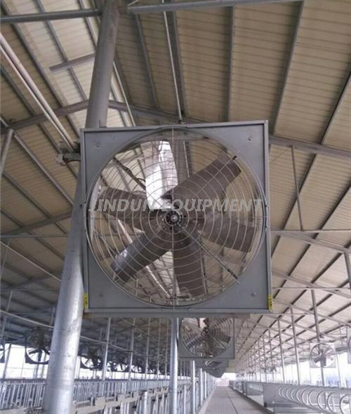 Hanging Type motor power cooling water fog spray fan for cow house greenhouse