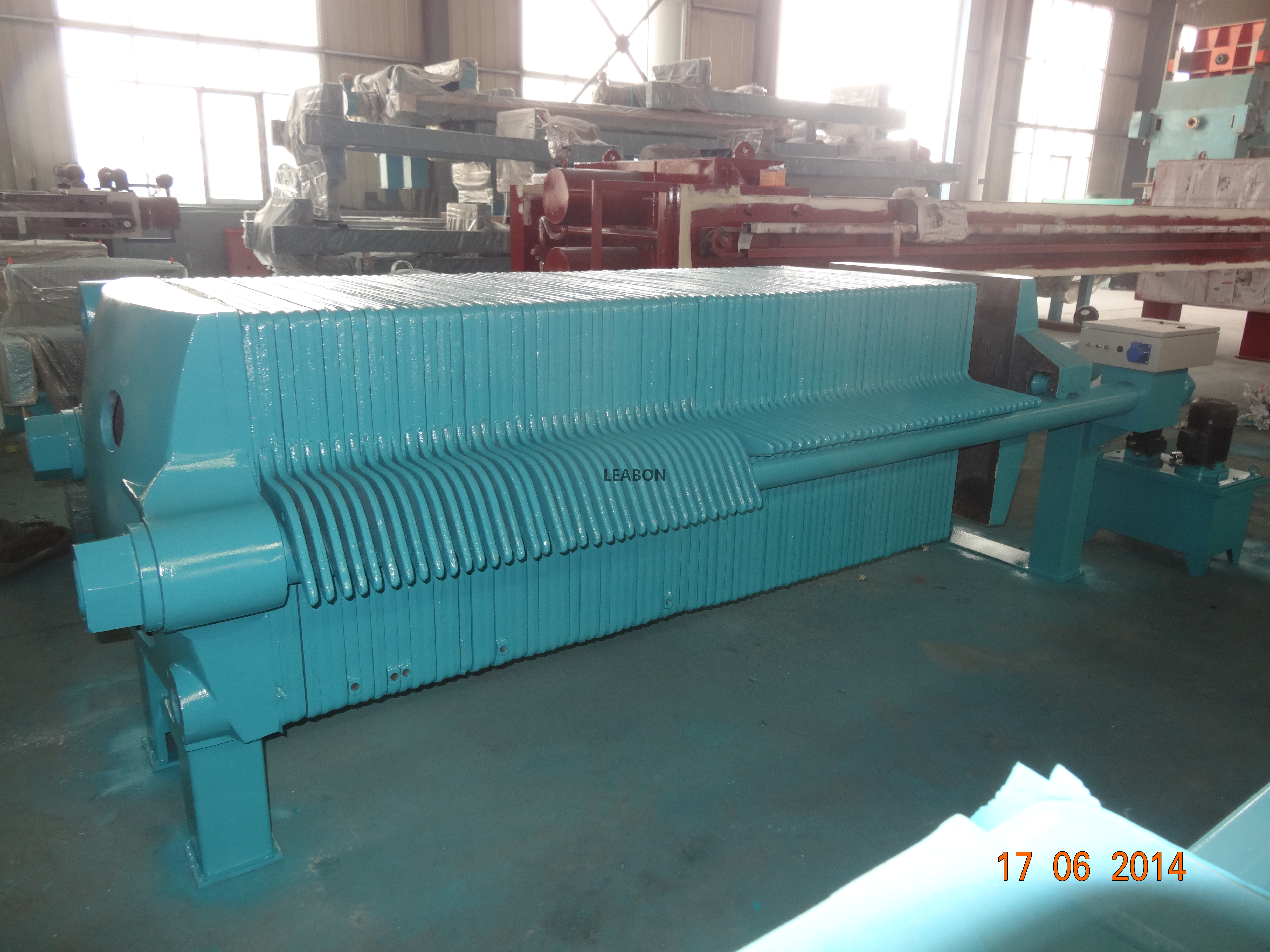 Cast Iron Chamber Filter Press Automatically Filter