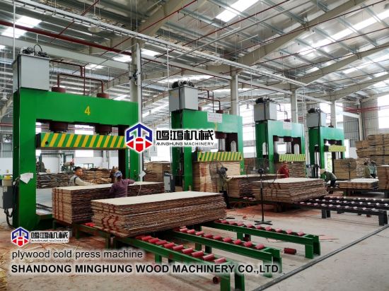 Mesin Press Dingin Kayu Lapis untuk Pabrik Profesional Cina