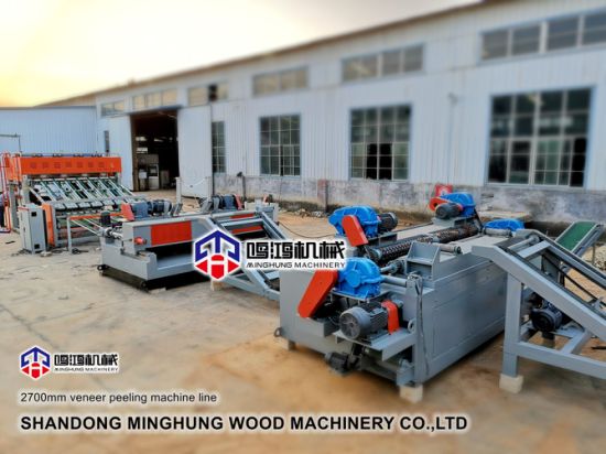 Mesin Woodworking Veneer Peeling Mesin CNC baru
