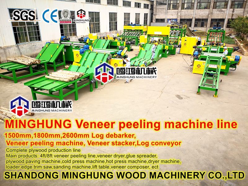 Mesin Pengupas Veneer Kinerja Tinggi untuk Mebel Kayu