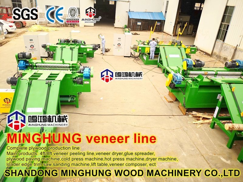 Mesin Pengupas Kayu untuk Mesin Veneer Kayu Lapis