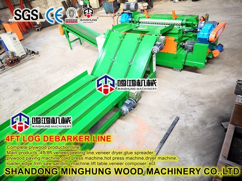Mesin Kayu untuk Debarking Log Bark
