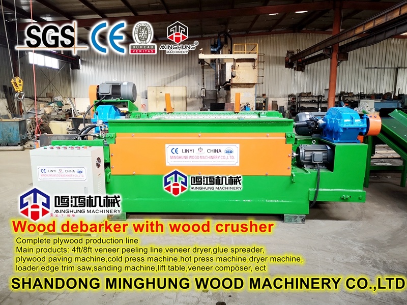 2021 Debarker Kayu Baru untuk Mesin Pengolah Veneer