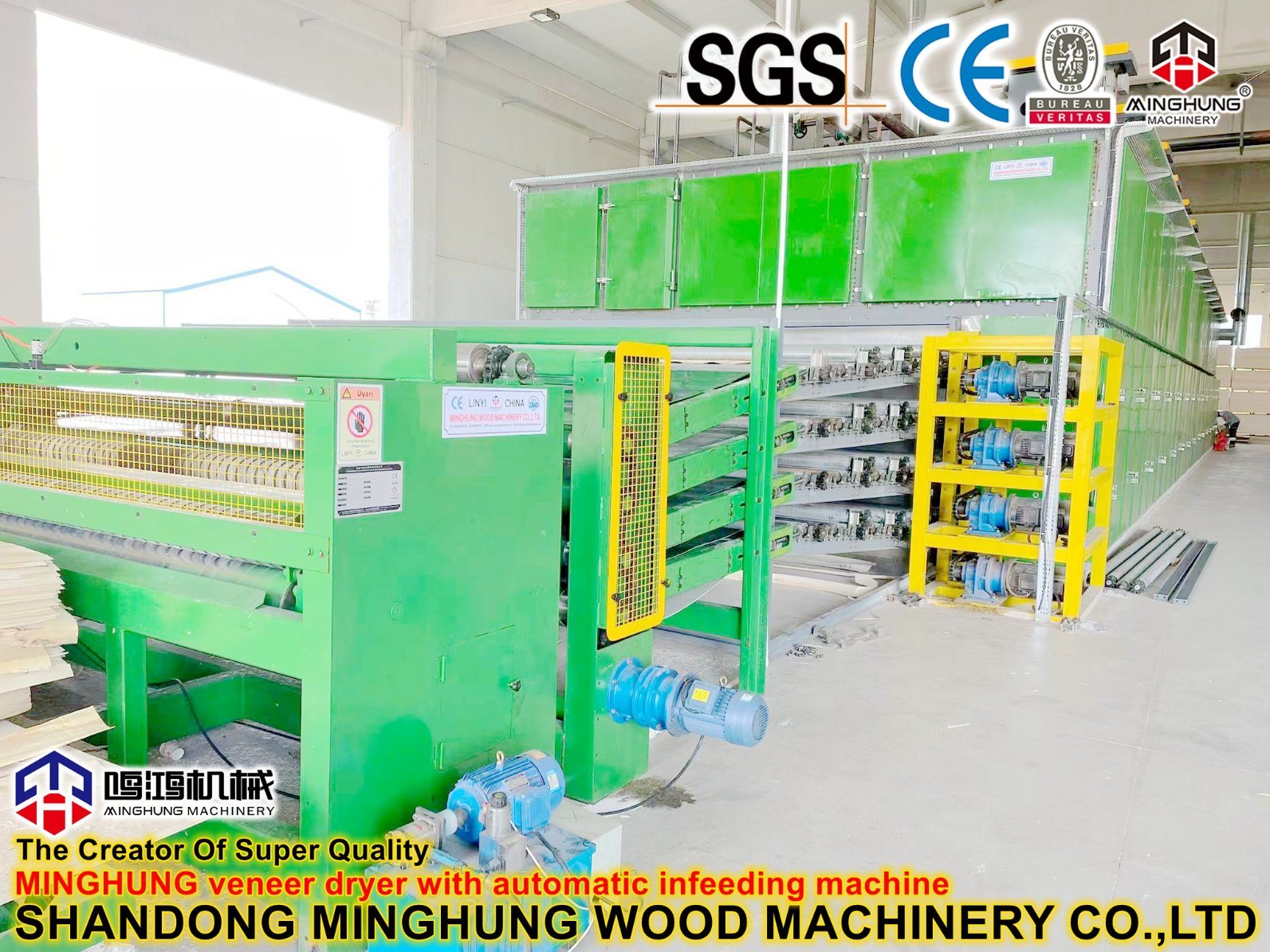 Mesin Pengering Veneer Mesin Plywood