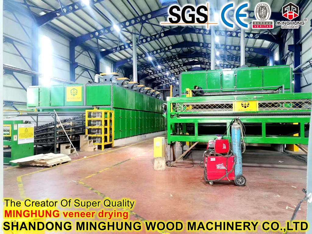 Jalur Pengeringan Veneer Rol Kawat Kayu Lapis