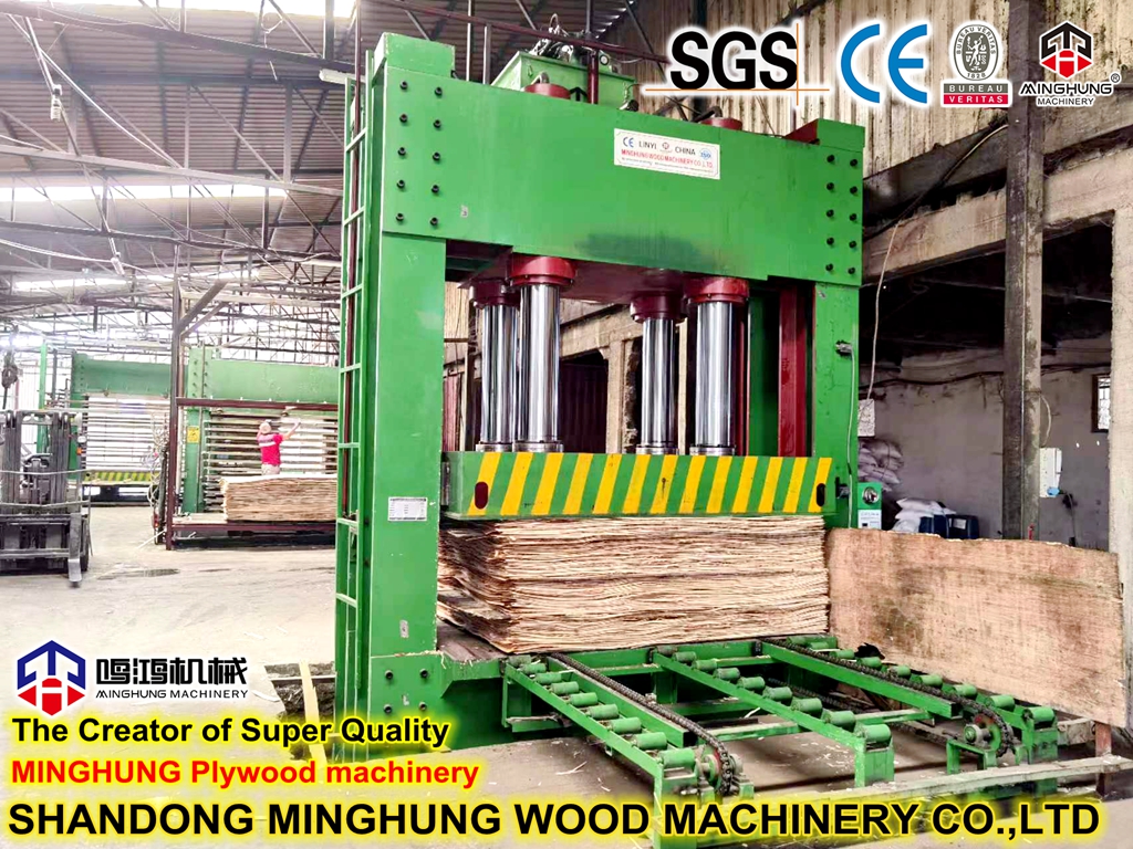 Hidrolik 500t Cold Press untuk Manufaktur Kayu Lapis