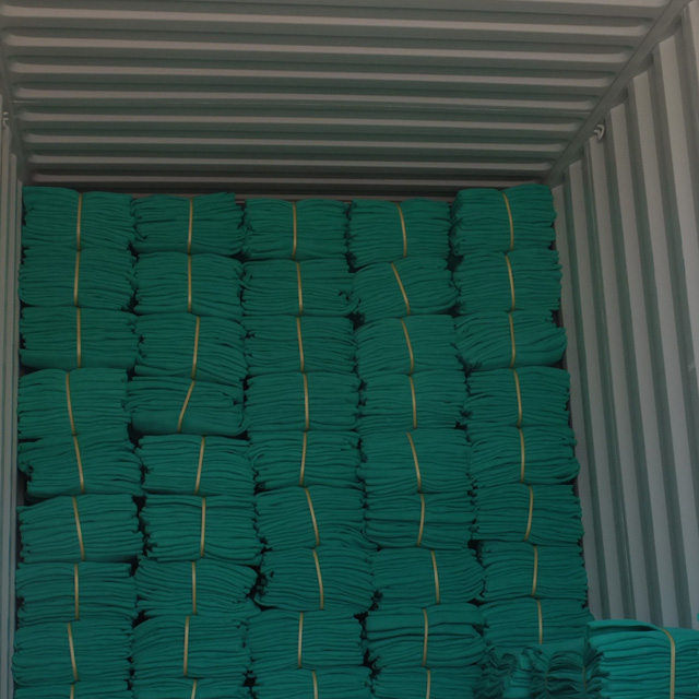 HDPE 70gsm green color scaffold net