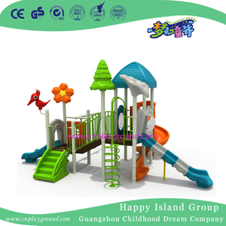New Design Small Outdoor Combination Slide Playground with Swing(FY-L11107-1)