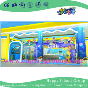 Neues Design Indoor Ocean World Thema Kinderspielplatzgeräte (HD-16SH01)