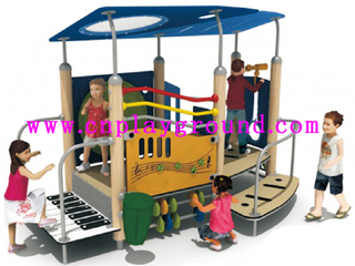 2014 neue Design kleine hölzerne Spielplatz für Kinder (HD-5002)