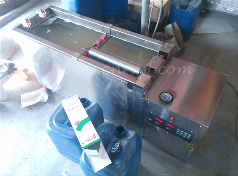 Máquina de la limpieza del rodillo del anilox de la impresión de la onda ultrasónica