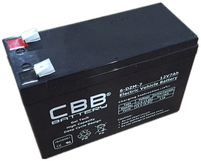 CBB® 6-DZM-7 Electric Bike/Scooter Battery 