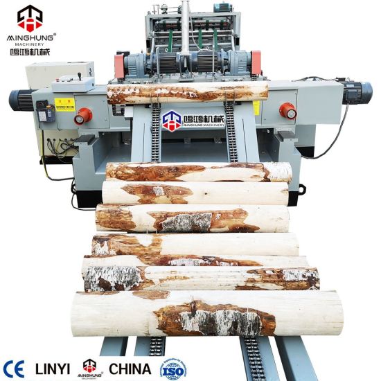 Mesin CNC-Wood Veneer Peeling Machine untuk Turki Rusia