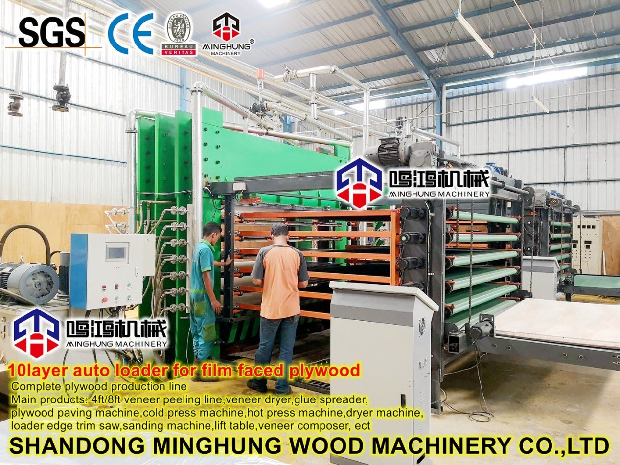 Kayu Lapis Pertukangan Hidrolik Tekan CNC Router