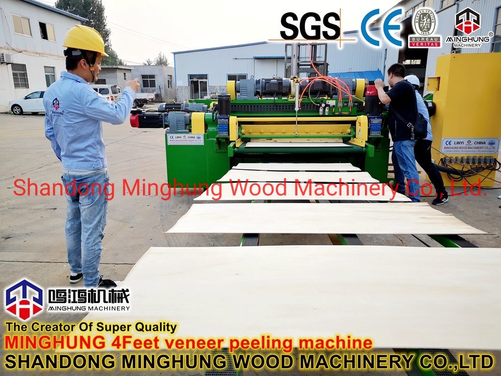 Mesin Pemotong Veneer Kayu Berkecepatan Cepat untuk Produsen Veneer