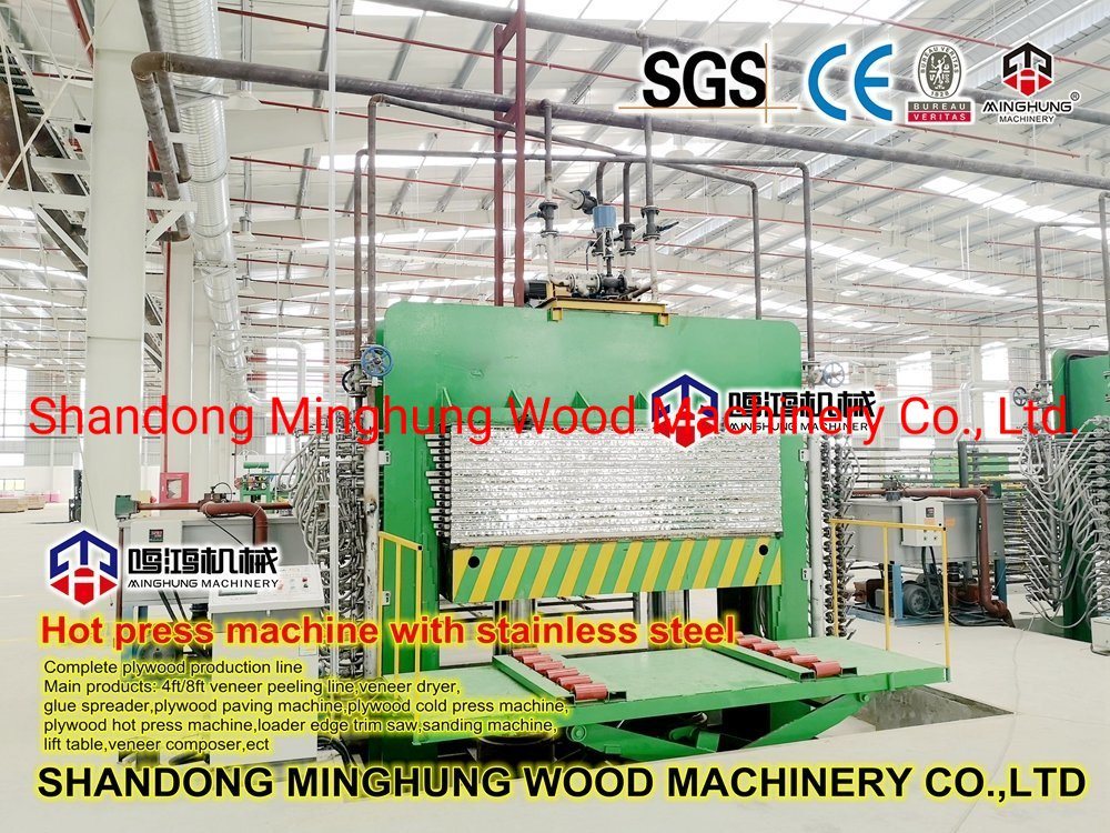 Mesin Hot Press Plywood untuk Mesin Woodworking