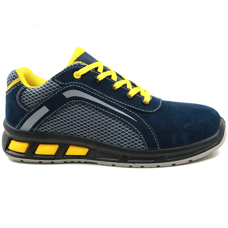 Slip resistant anti static metal free fashionable airport safety shoes work