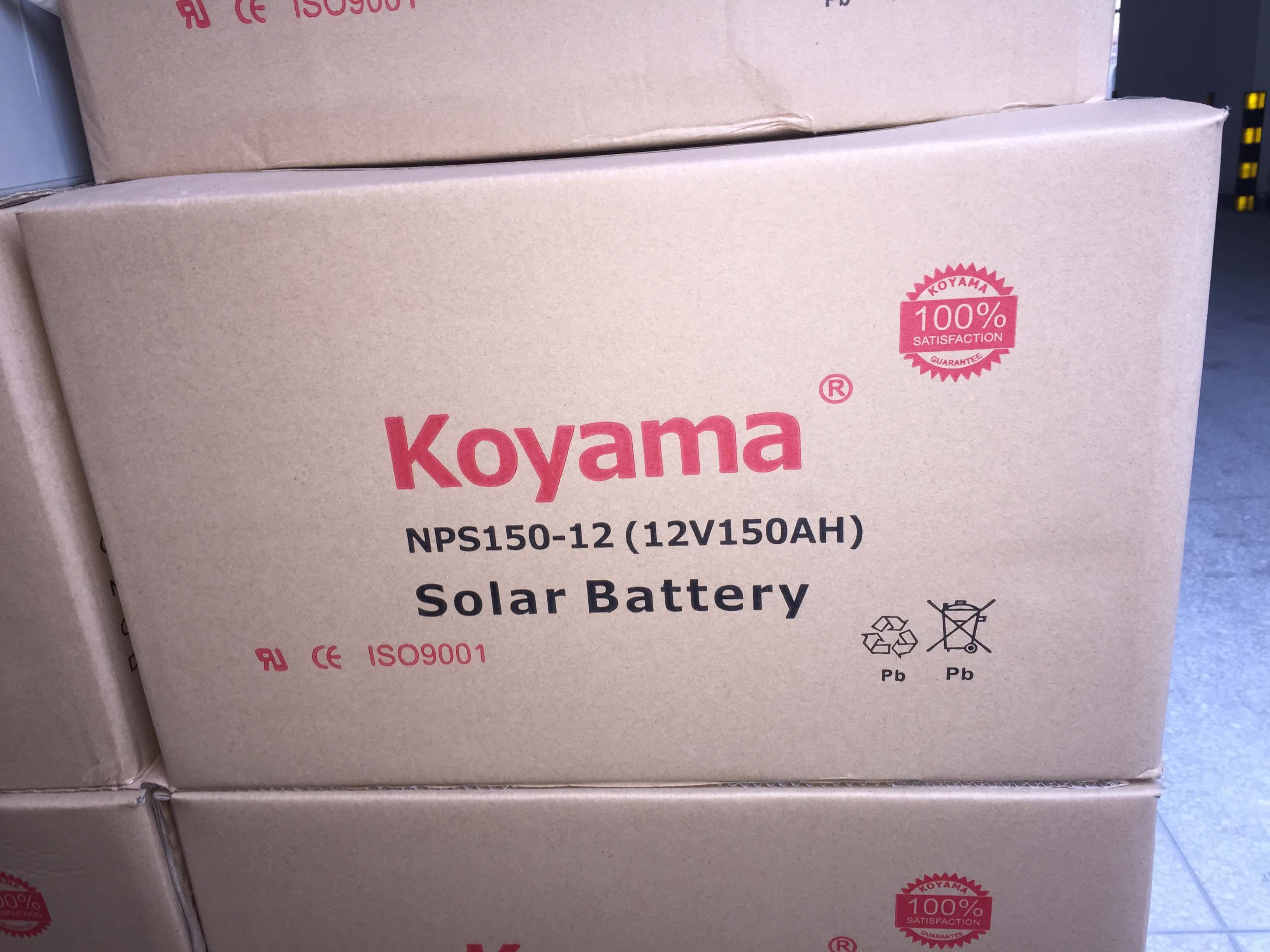 New 12V 150Ah Solar Gel Battery