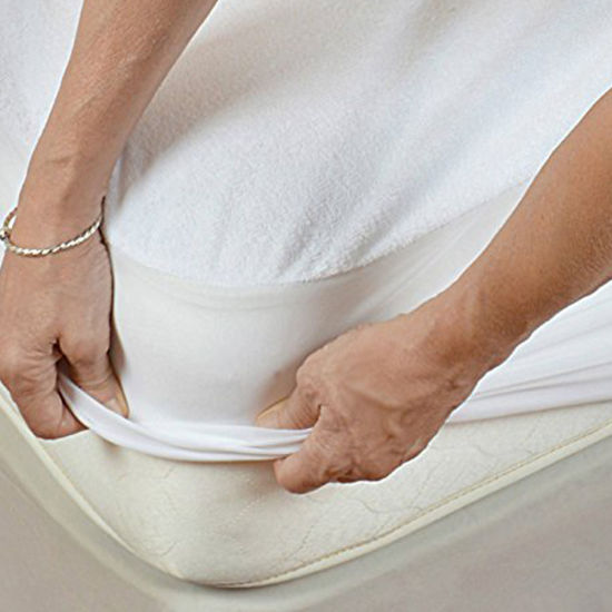 Queen Size Luxury Cotton 100% Waterproof Hypoallergenic Terry Cover Mattress Protector