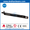 Perno de puerta al ras de latón antiguo de acero inoxidable resistente para puerta de metal -DDDB001