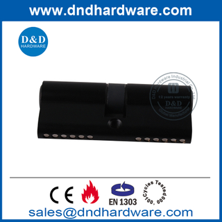 高安全EN1303哑黑木门锁芯-DDLC003
