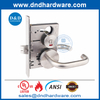 Seguridad SS304 Cerradura de embutir de grado 1 ANSI para puerta delantera-DDAL22 F22