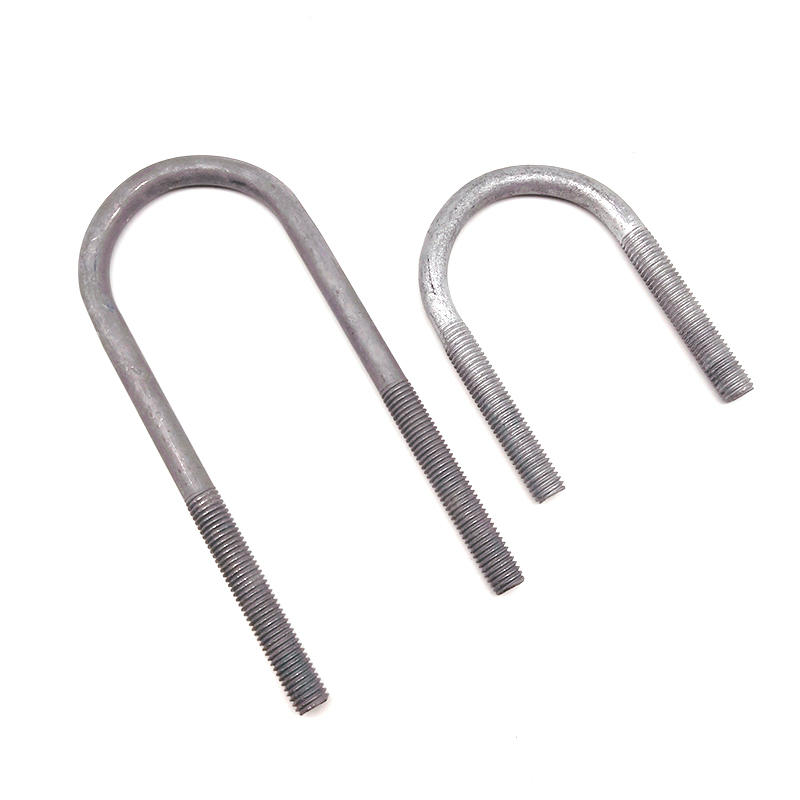 Carbon Steel Grade 5.8 Grade 6.8 M16 M20 M24 HDG U TYPE BOULEUR