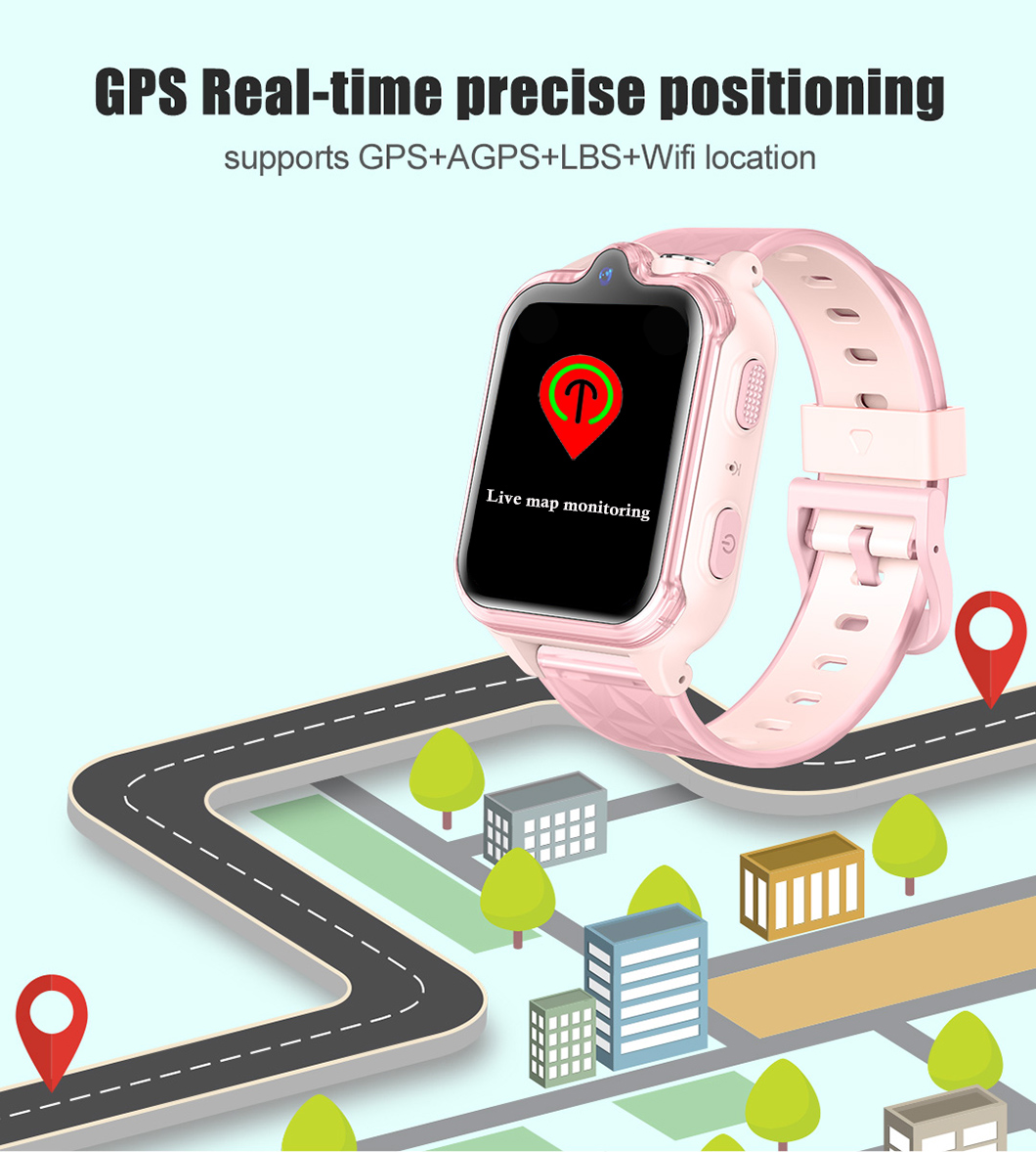 Reloj GPS para ni&ntilde;os 4G con doble c&aacute;mara D49S
