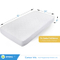 Fits All Baby Portable Cribs Pack N Play Quilted Mattress Protector