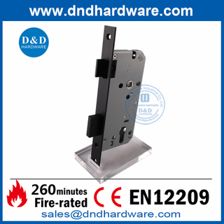 CE 标志 SS304 哑黑色防火窗扇锁-DDML009