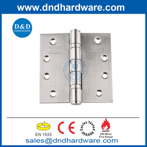 BS EN1935 Bisagra de puerta moderna de acero inoxidable 304 para puerta de metal- DDSS001-CE-4X4X3