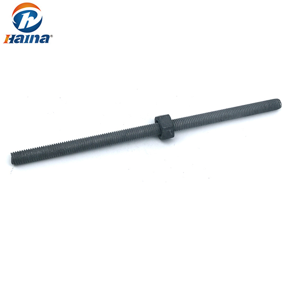 Perno de espárrago roscado HDG de acero al carbono personalizado de alta calidad OEM ASTM A193 B7m/varilla roscada completa