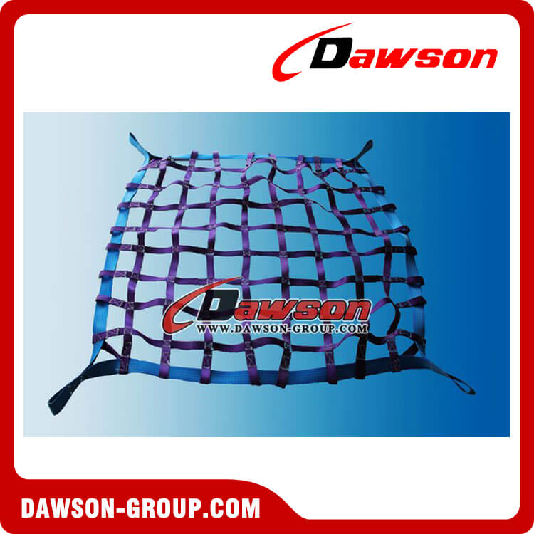 Webbing Truck Nets, Polyester Cargo Nets China Manufacturer Supplier