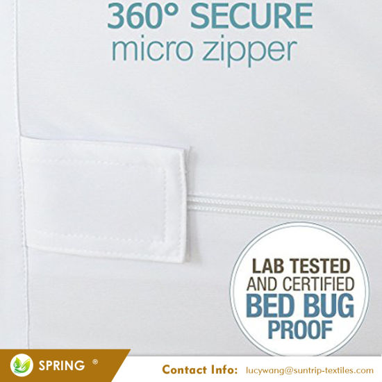 Premium Hypoallergenic Bed Bug Cover with Cotton Terry Surface Queen Waterproof Mattress Protector
