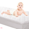 Target Price Fitted Jersey with Quiet Waterproof Baby Mattress Protector/Pad/Cover