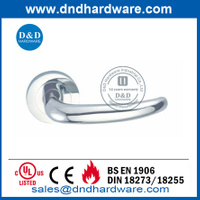 La mejor manija de palanca sólida para puerta de metal de grado 316 moderno-DDSH004