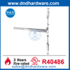 Diseño Hardware Acero ANSI UL Fire Vertical Panic Exit Device-DDPD004