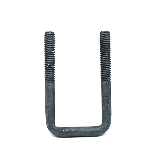 Boulon en U d'acier au carbone DIN3570 de gros d'OEM pour l'équipement de tour électrique HDG Boulon de forme d'U