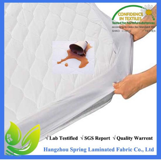Fitted Quilted Queen Mattress Pad - Stretches up to 17inch Deep