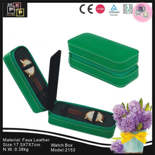 Gift Promotional PU leather watch travel case