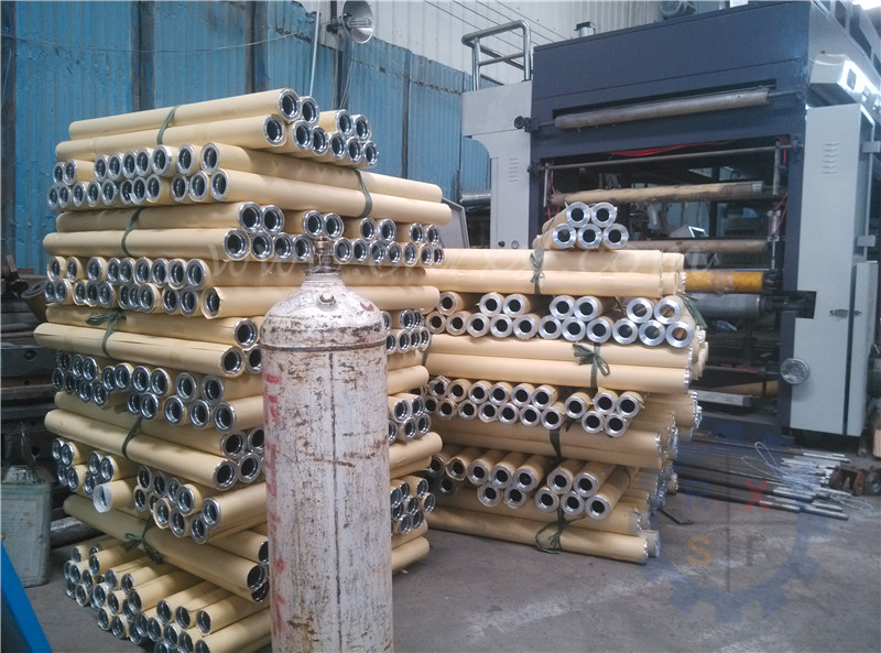 Maquinaria de la impresión y de envasado usar el rodillo de guía de aluminio