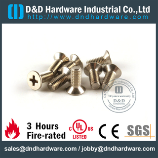 用于铰链和金属门的防锈 M5x12 金属螺钉 - DDSR005