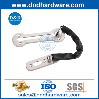 银色实心不锈钢推拉门安全链锁-DDDG003