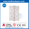 Bisagra de puerta cortafuego de acero inoxidable 304 UL para puerta exterior-DDSS005-FR