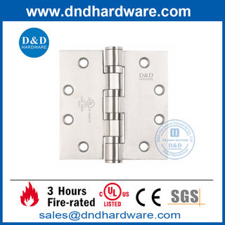 UL 认证 SS201 全榫眼防火门铰链-DDSS004-FR